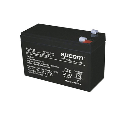 EPCOM POWERLINE PL912 Bateria de respaldo / 12 V 9 Ah / UL /