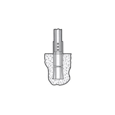 ROHN BXB5 Sistema de Anclaje Tipo "L" para Torre Autosoporta