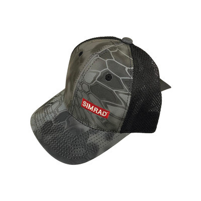 SIMRAD CAPSIMGB Gorra color gris y negro con logo SIMRAD