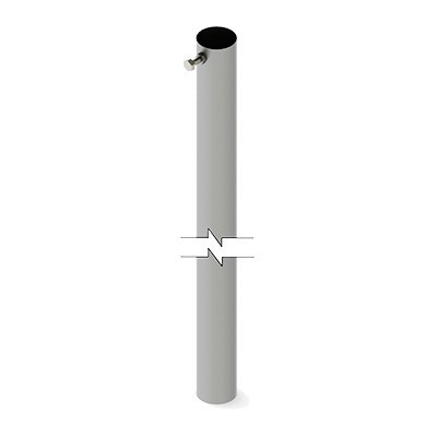 SYSCOM TOWERS SLM3 Mastil de 3 metros 1-1/4" Diam. (Requiere
