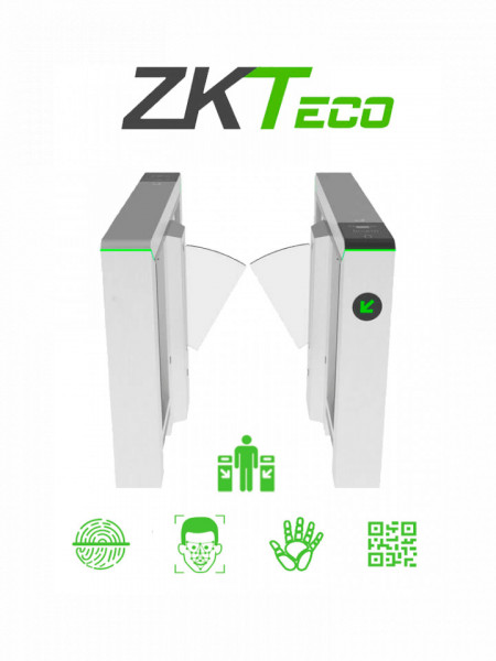 ZKTECO ZKT0910016 ZKTECO MARSF1000 - Barrera Peatonal Tipo F