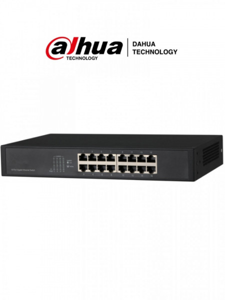 DAHUA DRD6100002 DAHUA PFS3016-16GT - Switch Gigabit de 16 P