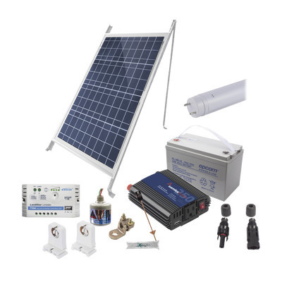 EPCOM POWERLINE PVT8LIGHT1 Kit Solar Para Iluminacion Basica