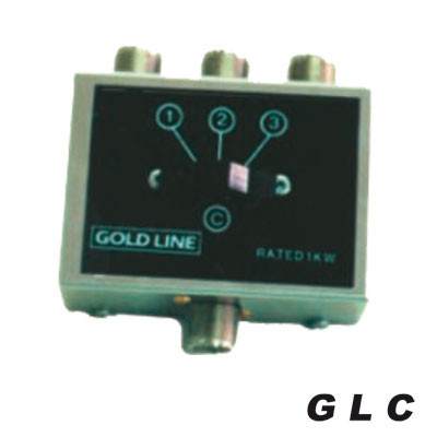 GLC 1121 Switch Coaxial de 3 Posiciones para Antenas HF 1000