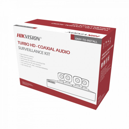 HIKVISION HIK5MPSLQKITB (MICROFONO INTEGRADO) KIT TURBOHD 5