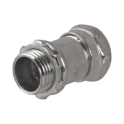 HUBBELL HUB2903 Conector Recto Compresion de Acero Galvaniza