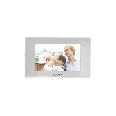 KOCOM KCV544SDMMW MONITOR 7" COLOR BLANCO ALTA DEFINICION (H