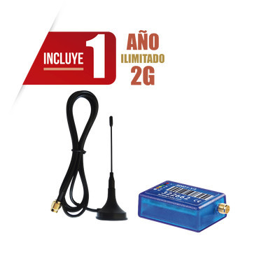 M2M SERVICES MINI012G Comunicador de Alarma 2G / Compatible