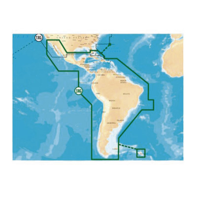 NAVIONICS 00011387001 Mapas Navionics Gold XL9 3XG del Carib