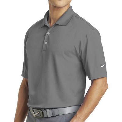 NIKE C373749XLG Playera Polo Dri-FIT color Gris Obscuro para