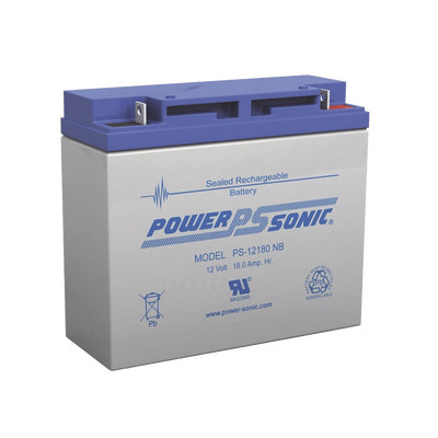 POWER SONIC PS12180NB Bateria 12V 18AH Para Respaldo Tecnolo