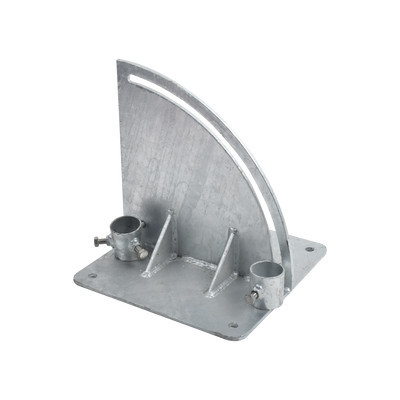 SYSCOM TOWERS SLMBA8G Base para Mastil con Ajuste de Angulo.