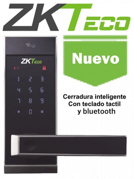ZKTECO ZKT2450007 ZKTECO AL10DB - Cerradura inteligente con