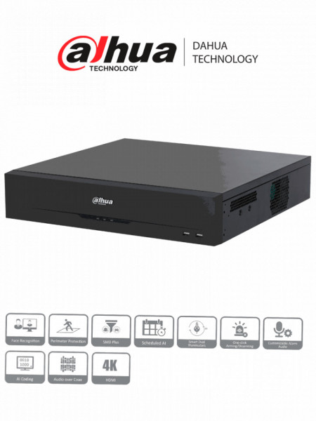 DAHUA DHT0370041 DAHUA XVR5816S-I3 - DVR de 16 Canales 5 Meg