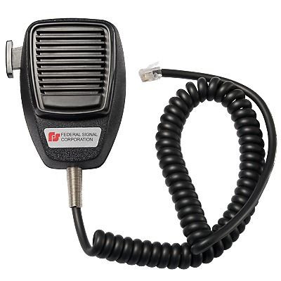 FEDERAL SIGNAL Z258B577D03 Microfono de reemplazo para Siren