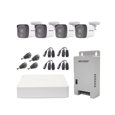 HIKVISION KH1080P4BSFH Kit TURBOHD 1080p / DVR 4 Canales / 4
