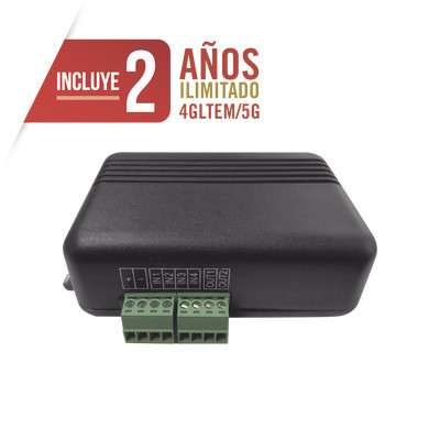 M2M SERVICES MQ03LTEM Controlador 4GLTEM / 4 ENTRADAS Y 2 SA