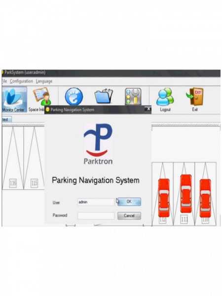 PARKTRON PPS384025 PARKTRON PGSCMS - Software de control par