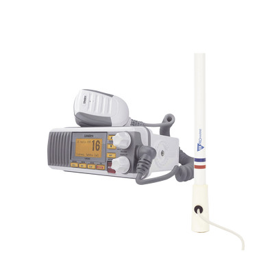 UNIDEN UM385KIT5206 Kit de radio UM385 mas antena marina de