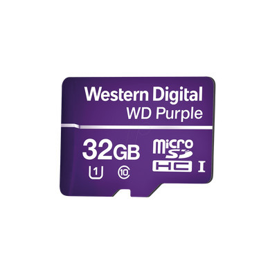 Western Digital (WD) WD32MSD Memoria microSD de 32GB PURPLE