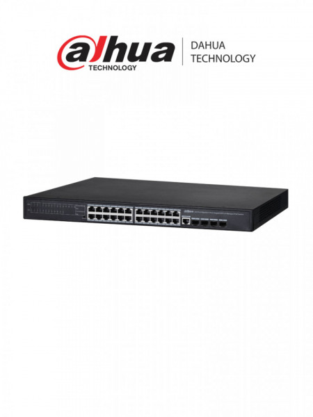 DAHUA DHT1850018 DAHUA PFS4428-24GT-370 - Switch de 24 Puert