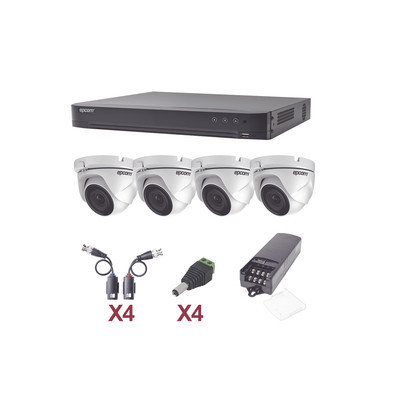 EPCOM PROFESSIONAL KEVTX8T4EW KIT TurboHD 1080p / DVR 4 Cana