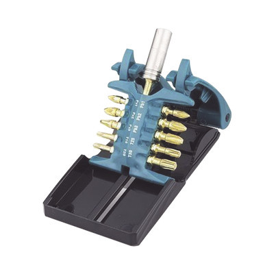 MAKITA B28597 Juego de 10 Puntas de Torsion con Adaptador Im
