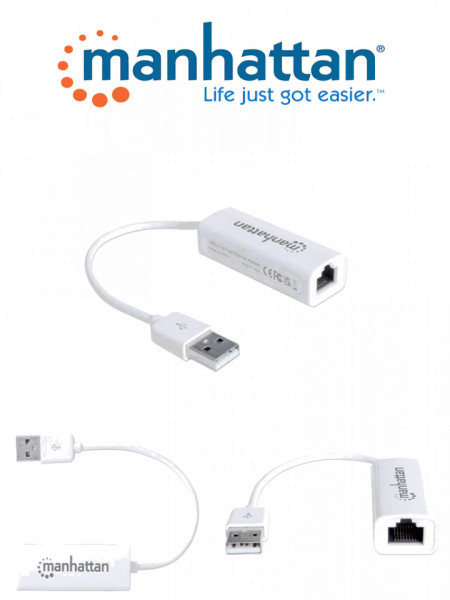 MANHATTAN MAN0410004 MANHATTAN 506731 - Adaptador Fast Ether