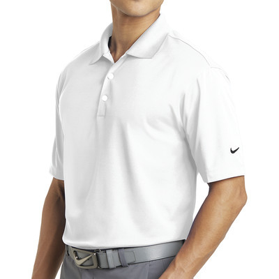 NIKE C373749XLW Playera Polo Dri-FIT color Blanca para Hombr