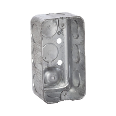 RACO HUB660 Caja (Chalupa) 4x2"/ Profundidad 1-7/8"/ 10 Entr
