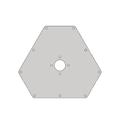 ROHN RTP12 Placa superior para Torres RSL seccion 1 y 2.