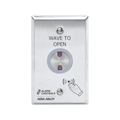 ALARM CONTROLS-ASSA ABLOY NTS1 Boton Sin Contacto para Salid