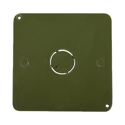 CRESCO ECT13 Tapa para caja cuadrada de 1/2" para instalacio