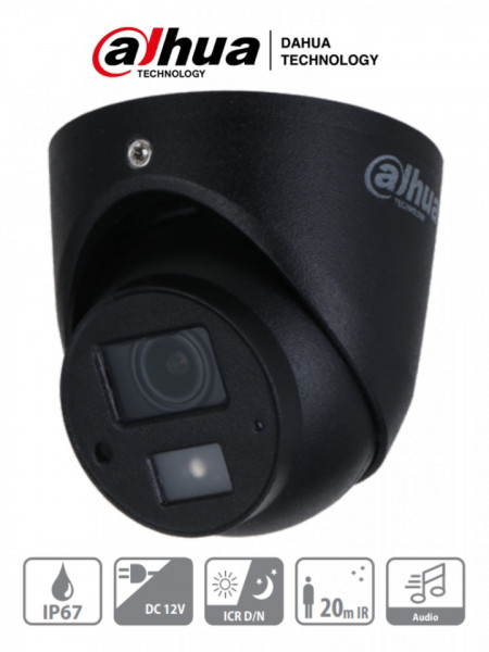 DAHUA DHT0310006 DAHUA HAC-HDW3200G-M-0360B - Camara Mini Do