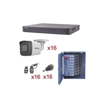 HIKVISION KH1080P16BW KIT TurboHD 1080p / DVR 16 Canales / 1