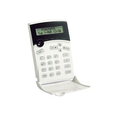 CROW LCDKB Teclado negro alfanumerico de 32 caracteres monoc