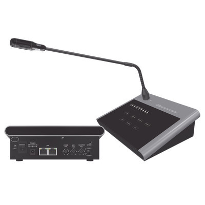 EPCOM PROAUDIO SF214B Microfono Remoto de 4 Zonas Para Siste