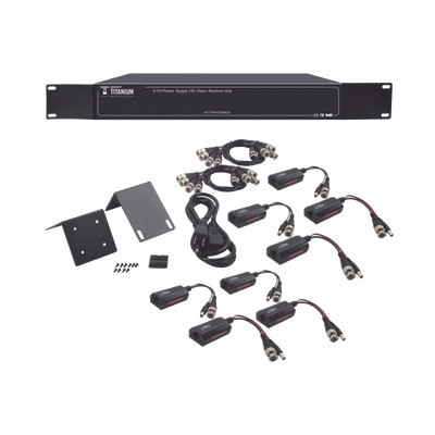 EPCOM TITANIUM KITTT8PVTURBOX Kit de TRANSCEPTOR ACTIVO DE 8