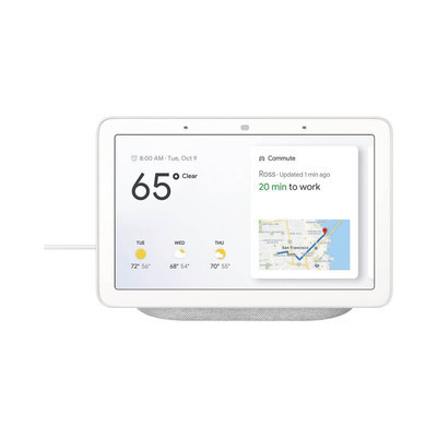 GOOGLE GA00516LA Nest Hub con pantalla inteligente de 7" y A