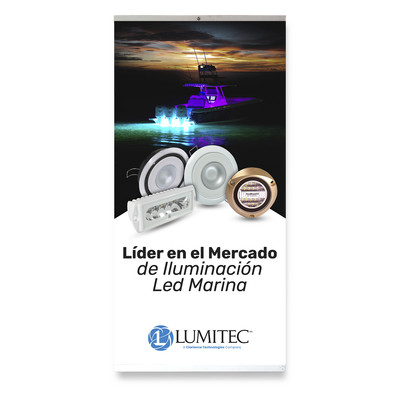 LUMITEC POSTLUMITEC23 Poster LUMITEC Iluminacion LED Marina