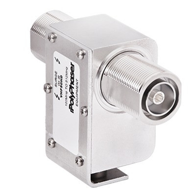 POLYPHASER VHF50HD Protector Coaxial RF de Banda Ancha Para