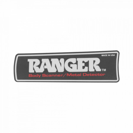 RANGER SECURITY DETECTORS RANGERFLABEL Label para Detector R