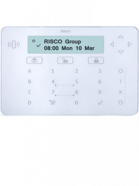 RISCO RSC109025 RISCO RPKELPWT000A - Teclado Elegante / Cabl