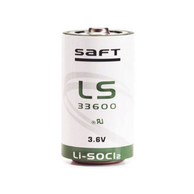 SAFT LS33600 BATERIA DE ALTA DENSIDAD ( TAMANO - D ) 3.6 V