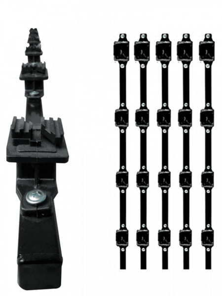 YONUSA YON1260001 YONUSA K156L - Kit de 5 postes de perfil