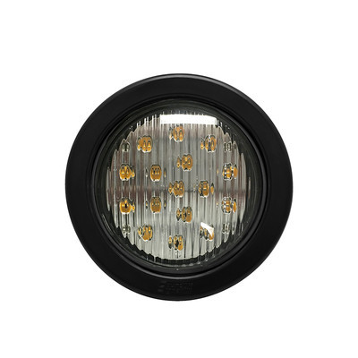 ECCO X3945A Luz direccional LED Ambar circular con montaje d