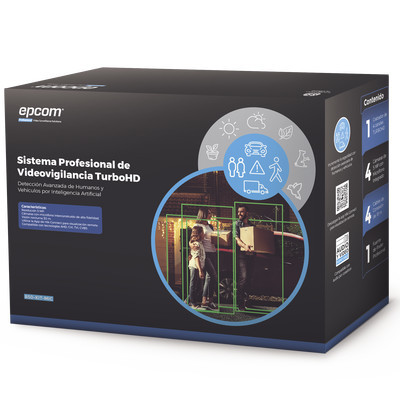 EPCOM PROFESSIONAL B50KITMIC Kit TURBOHD 5 Megapixel / DVR 4