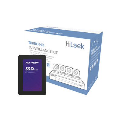 HiLook by HIKVISION HL24LQKITSMB1TB KIT TurboHD 1080p SSD d