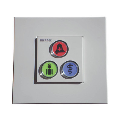 IBERNEX NX0392 Modulo de 3 Botones iluminados con Lector RFI