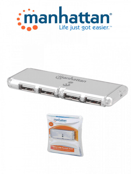 MANHATTAN MAN1600006 MANHATTAN 160599 - Puerto USB de 4 Puer